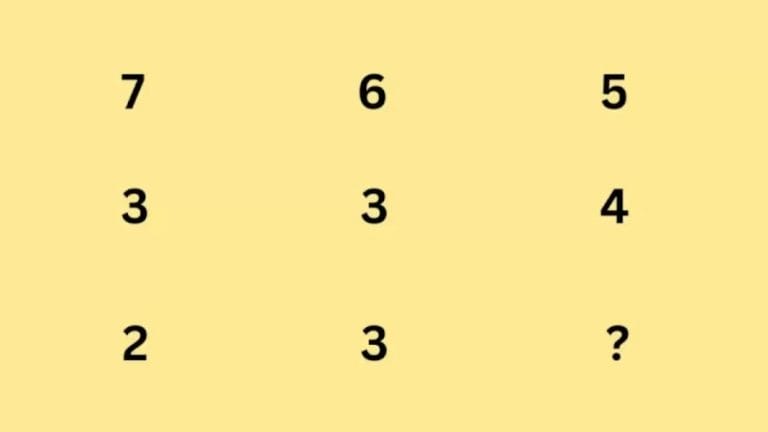 Brain Teaser: What Is The Missing Number In This Math Puzzle Box?