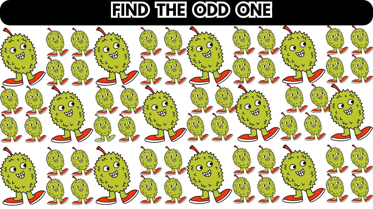 Brain Teaser: Can You Find the Odd One in 10 Seconds?