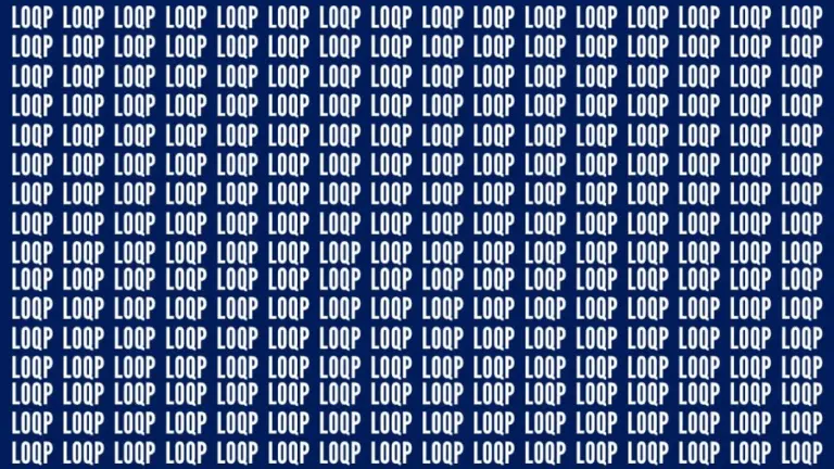 Brain Teaser: If You Have Eagle Eyes Find The Word Loop In 18 Secs