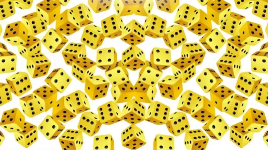 Brain Teaser Picture puzzle: Can You Find The Wrong Dice In This Image?