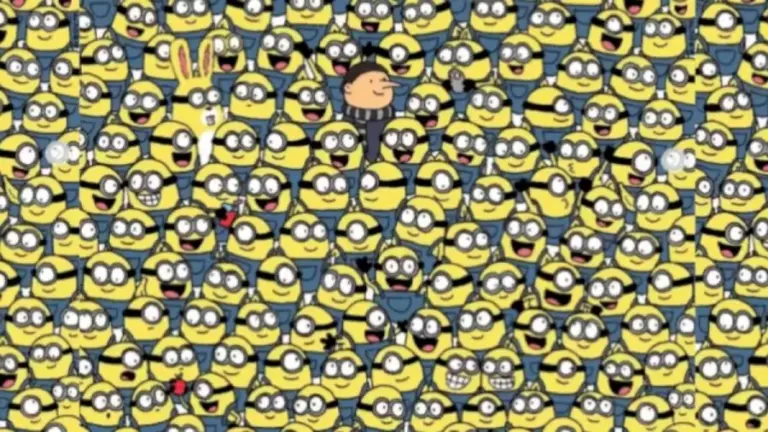 Can You Detect The Hidden Bananas Among These Minions Within 17 Seconds? Explanation And Solution To The Hidden Bananas Optical Illusion