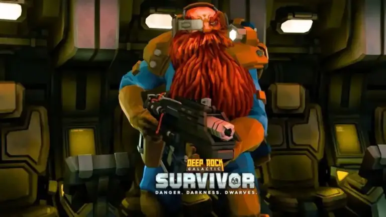 Deep Rock Galactic Survivor Flamethrower, Gameplay, and Trailer