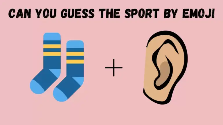 Emoji Riddles: If you are a Genius Find the Sport within 10 Secs