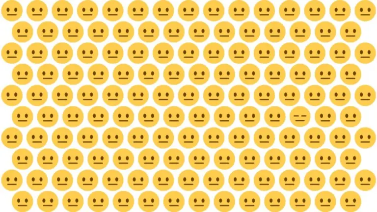 Find Out How Good Your Eyes Are With This Brain Teaser And Spot The Odd Emoji