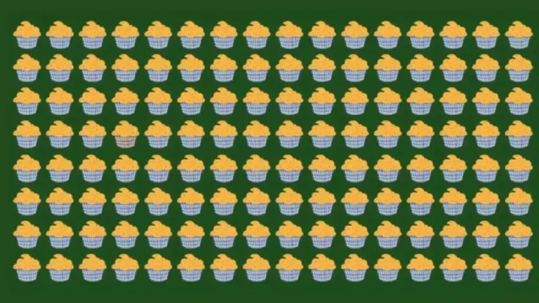 Optical Illusion: Can You Locate The Odd Cupcake In This Image?