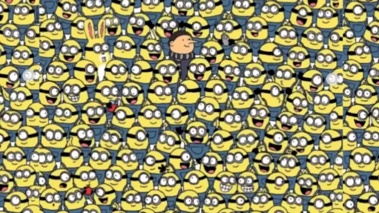 Can You Spot The Hidden Bananas Among These Minions Within 12 Seconds? Explanation And Solution To The Hidden Bananas Optical Illusion