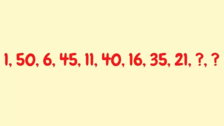 Brain Teaser - Can You Guess What Comes Next In This Math Series Puzzle?