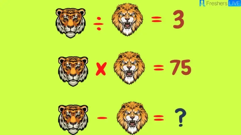 Brain Teaser: Can You Solve This Animal Emoji Math Test?