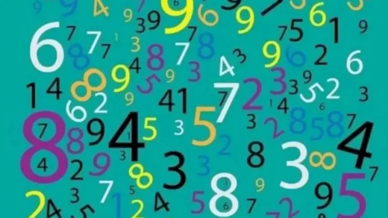 Brain Teaser Eye Test: Can You Find The Number Zero Within 25 Seconds?