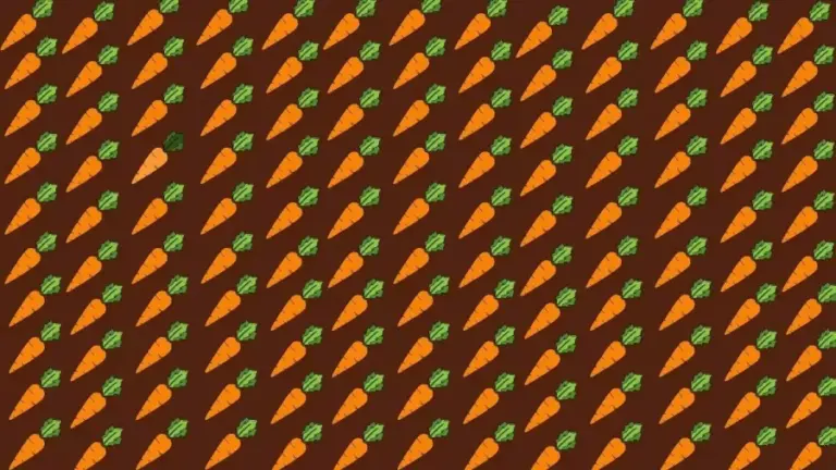 Brain Teaser Eye Test: Can You Locate The Odd Carrot In 12 Secs?