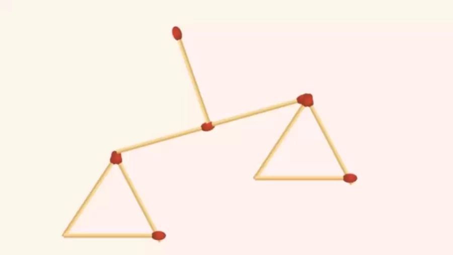 Brain Teaser Matchstick Puzzle - How Can You Move 5 Matchstick To Balance The Scale?