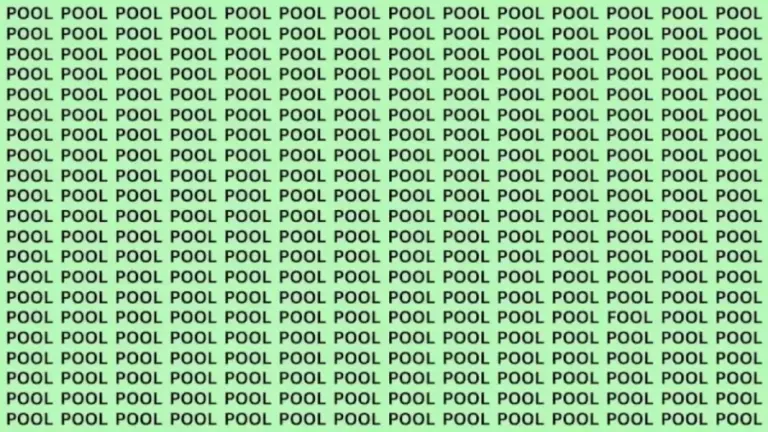 Brain Test: If You Have Sharp Eyes Find Fool Among Pool In 15 Secs