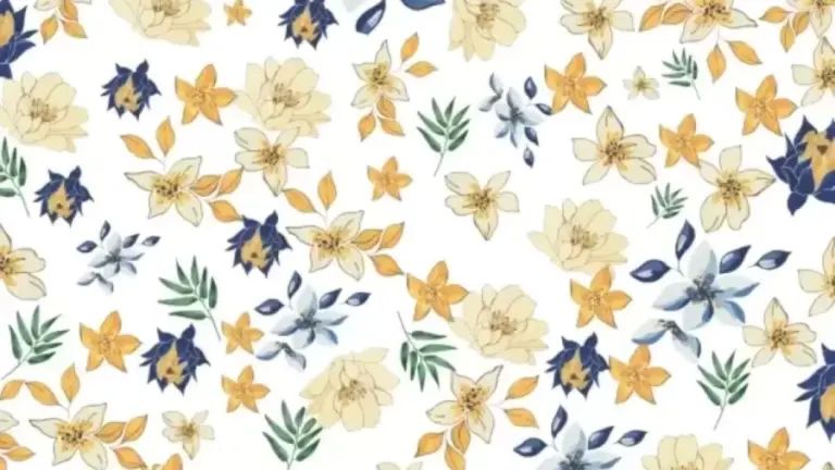 Can You Find The Hidden Easter Egg In This Floral Theme Within 21 Seconds? Explanation And Solution To The Hidden Easter Egg Optical Illusion