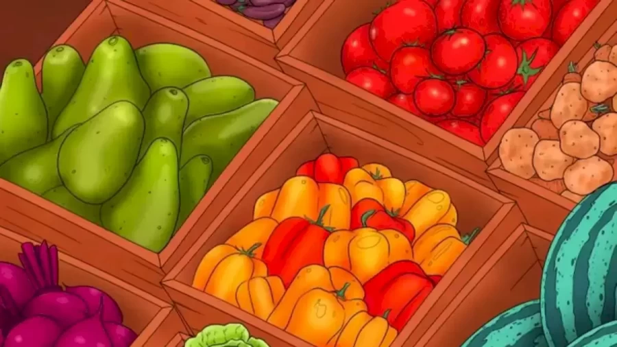 Only 20% Of The People Can Spot The Carrots Among These Vegetables In This Optical Illusion