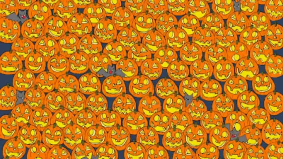 Optical Illusion: Can You Find A Jack-o-lantern Without A Nose Within 13 Seconds?