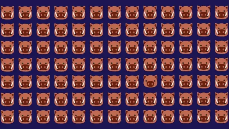 Optical Illusion Eye Test: If You Have Hawkeyes Find The Pig Among These Warthogs Within 20 Seconds