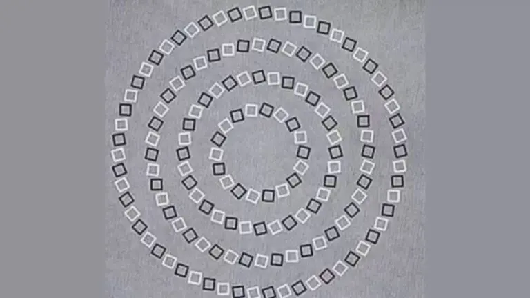 Visual Optical Illusion: Where Do They Cross?