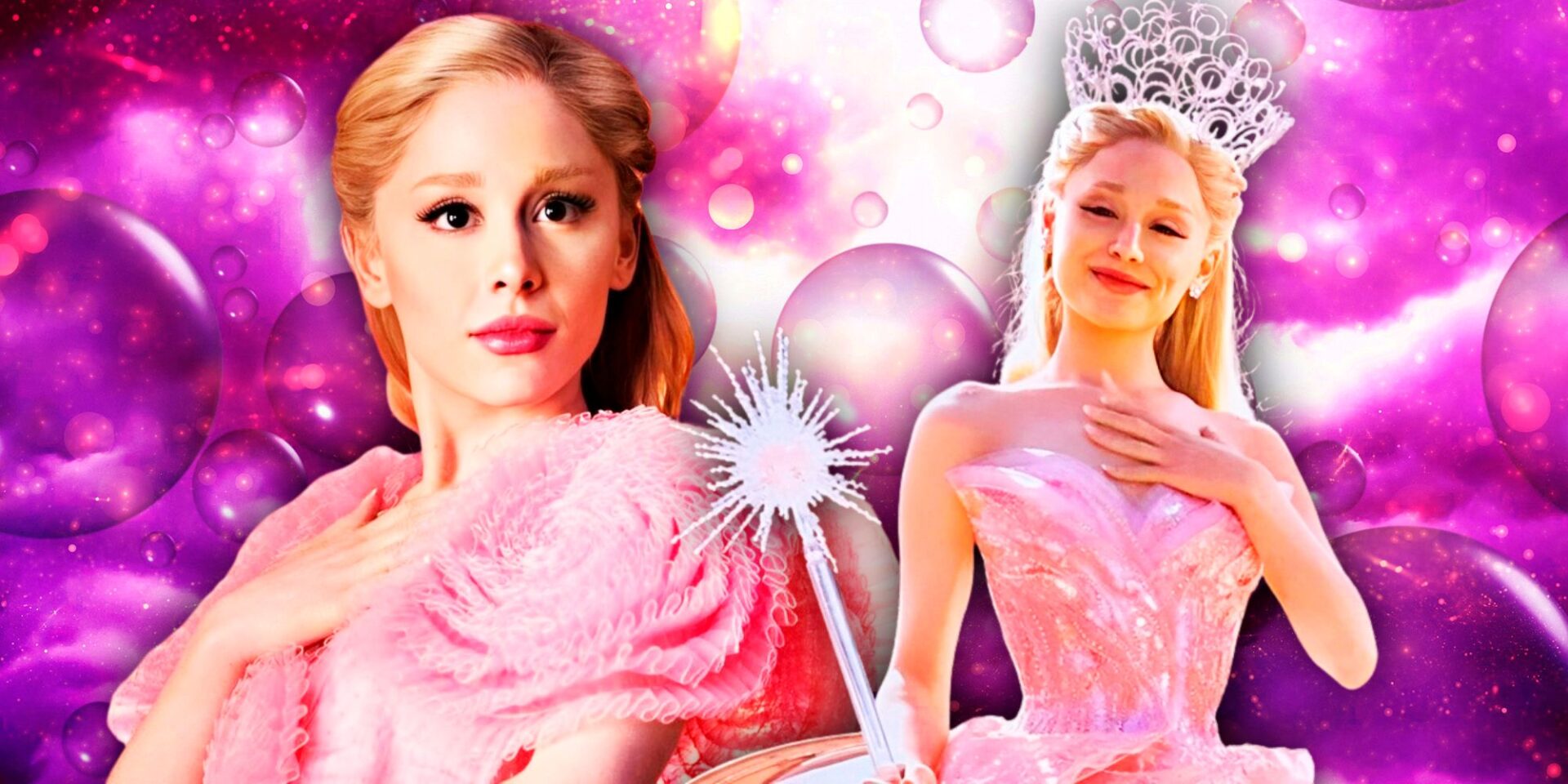 Every Glinda Outfit Ariana Grande Wears In Wicked, Ranked